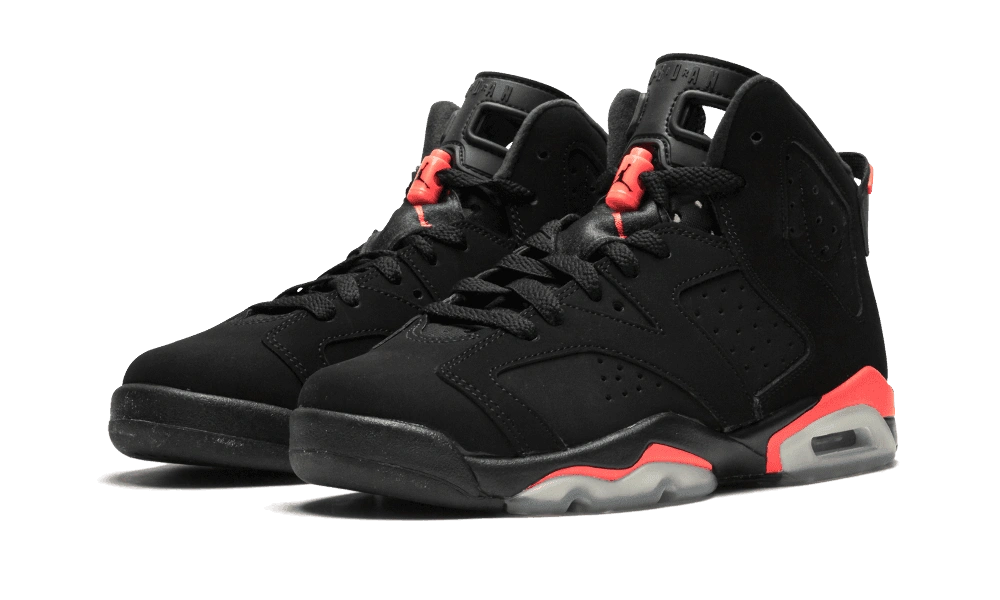 Jordan 6 Retro Infrared Black (2014) (GS) - Image 1