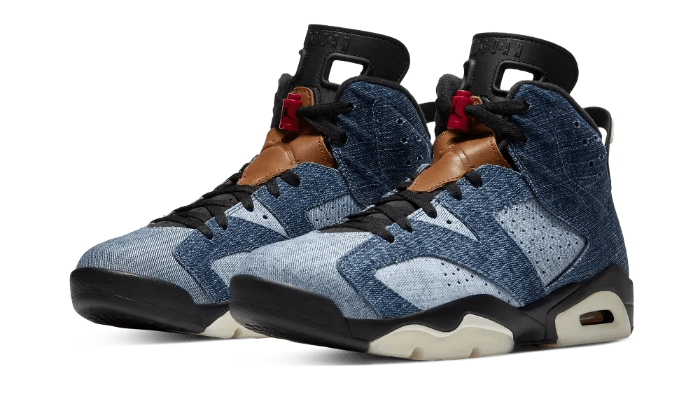 Jordan 6 Retro Washed Denim (TD) - Image 1