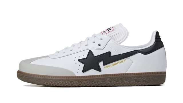 adidas Samba Bape White Black Gum Produktfoto