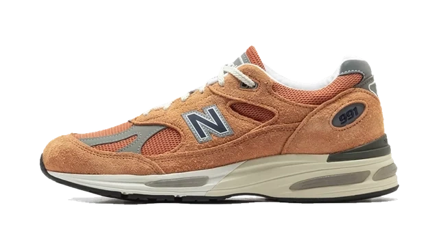 New Balance 991v2 MiUK Gold Earth productfoto