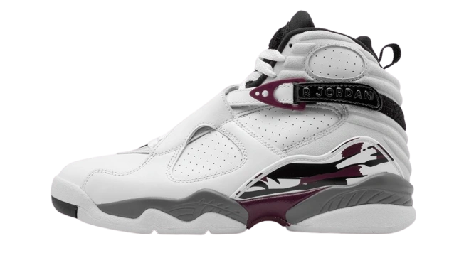 Jordan 8 Retro White Burgundy (W) product photo