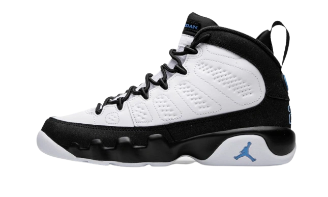 Jordan 9 Retro University Blue (GS) product photo