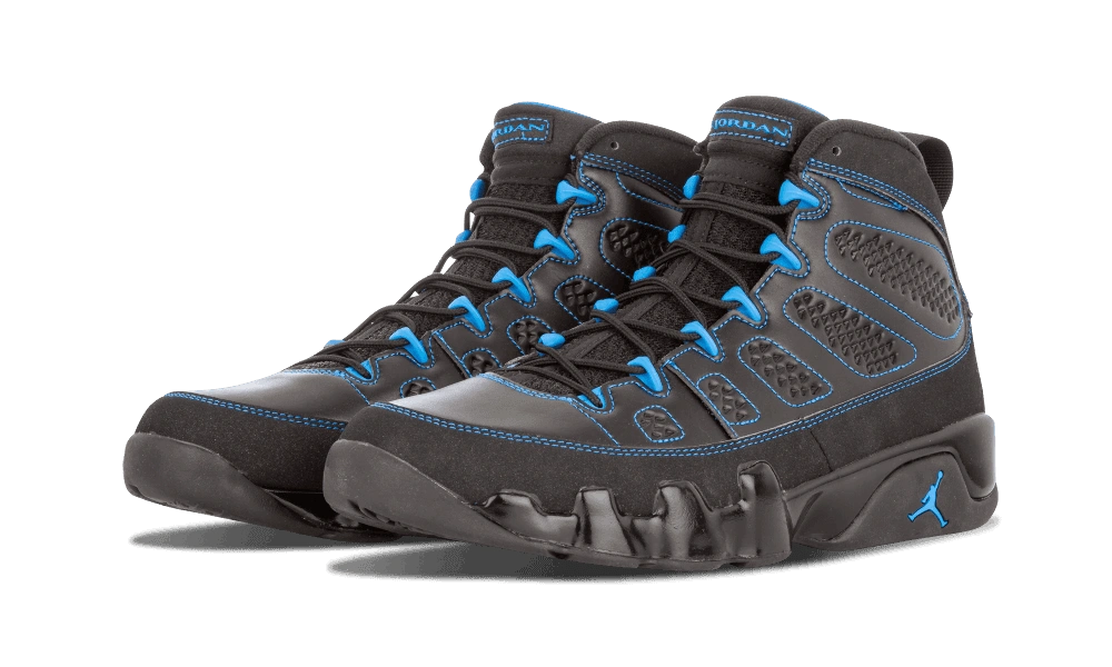 Jordan 9 Retro Photo Blue Black Bottom (B-Grade) - Image 1