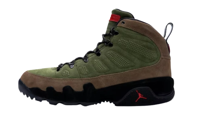Jordan 9 Retro Boot Military Brown product photo