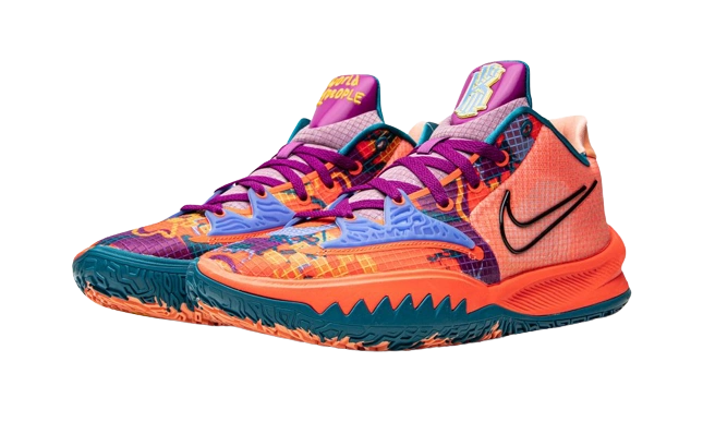 Nike Kyrie 4 Low Bright Crimson Aquatone - Image 1