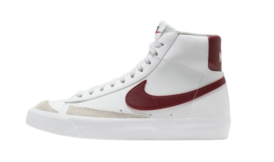 Nike Blazer Mid 77 White Team Red (GS) Produktfoto