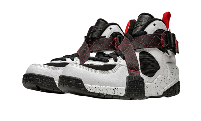 Nike Air Raid White University Red - Image 1