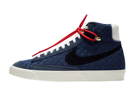 Nike Blazer Mid 77 Sashiko Navy Produktfoto