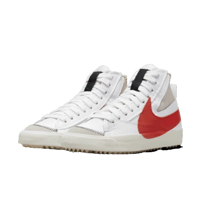 Nike Blazer Mid 77 Jumbo White Habanero Red - Image 2