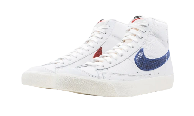 Nike Blazer Mid 77 Red & Blue - Image 1