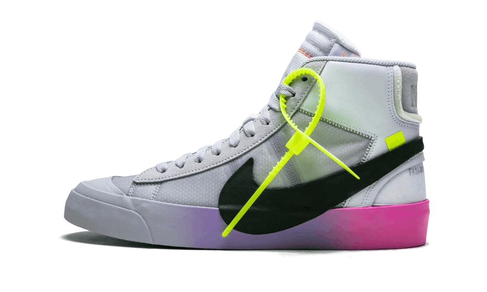 Nike Blazer Mid Off-White Wolf Grey Serena Queen Produktfoto
