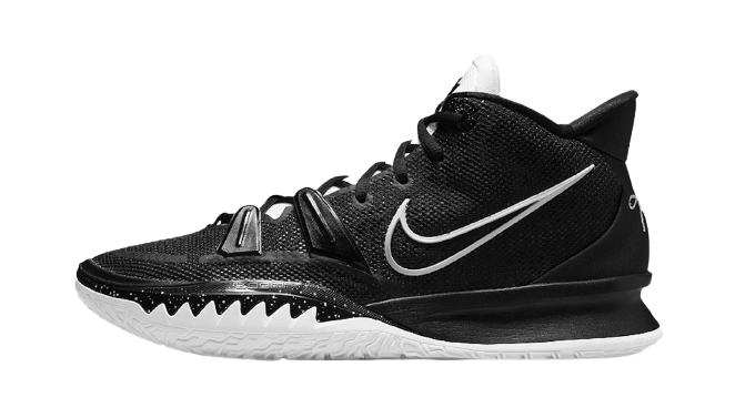 Nike Kyrie 7 Black White Swoosh Produktfoto