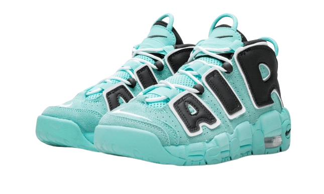 Nike Air More Uptempo Aqua Blue (GS) - Image 1