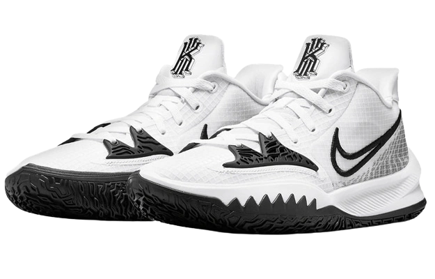 Nike Kyrie 4 Low TB White Black - Image 1