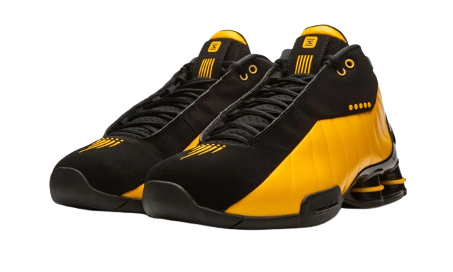 Nike Shox BB4 Black University Gold - Image 1