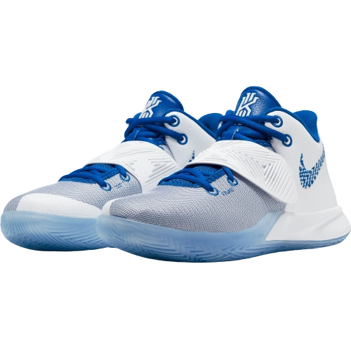 Kyrie Flytrap 3 White Varsity Royal - Image 1