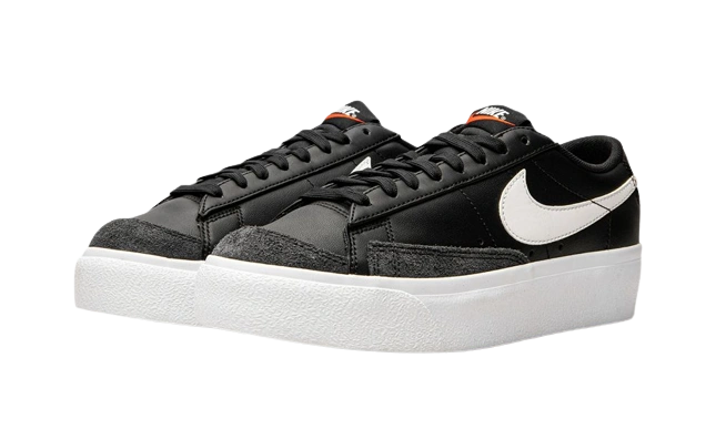 Nike Blazer Low Platform Black White (W) - Image 1