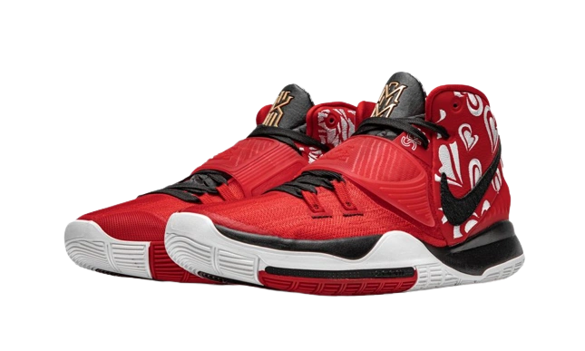 Nike Kyrie 6 Sneaker Room Mom Red - Image 1