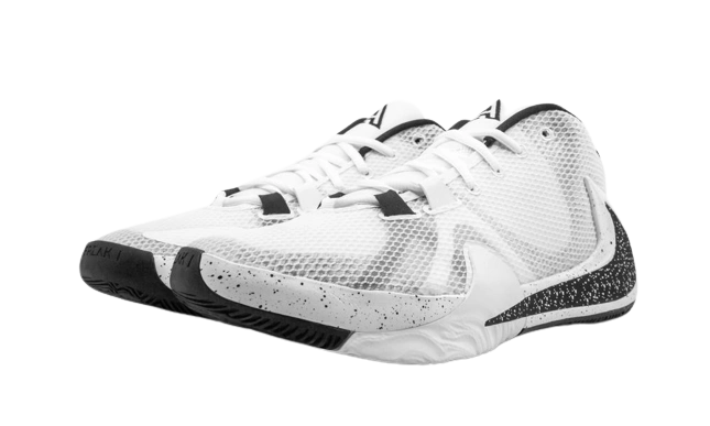 Nike Zoom Freak 1 White Black - Image 1