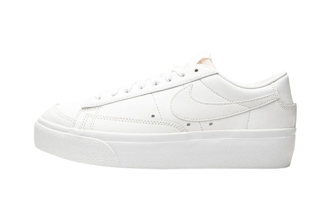 Photo du produit Nike Blazer Low Platform Triple White (W)