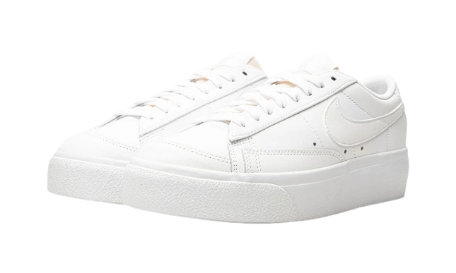 Nike Blazer Low Platform Triple White (W) - Image 1