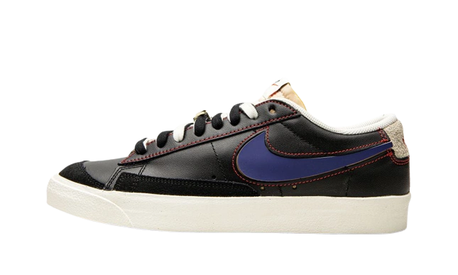 Photo du produit Nike Blazer Low 77 Black Natural Removable Swoosh