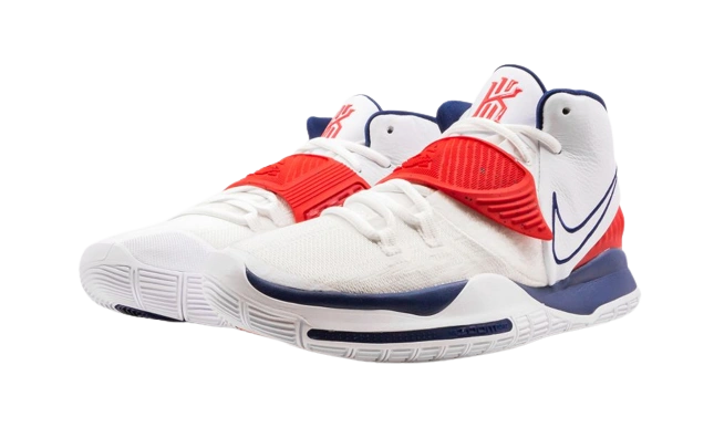 Nike Kyrie 6 USA White - Image 1