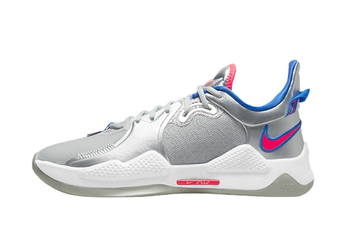 Nike PG 5 Clippers Metallic Silver Produktfoto