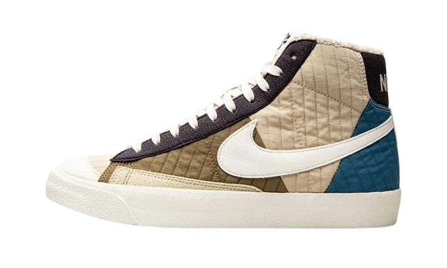 Photo du produit Nike Blazer Mid 77 Premium Toast Sail Quilted