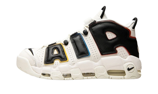 Nike Air More Uptempo 96 Trading Cards Primary Colors Produktfoto