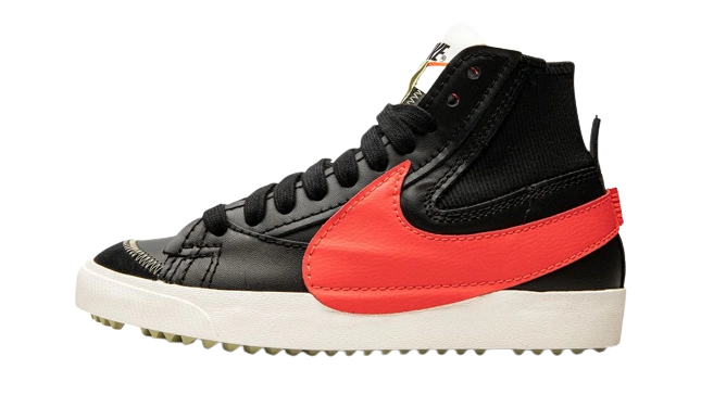 Photo du produit Nike Blazer Mid 77 Jumbo Black Bright Crimson