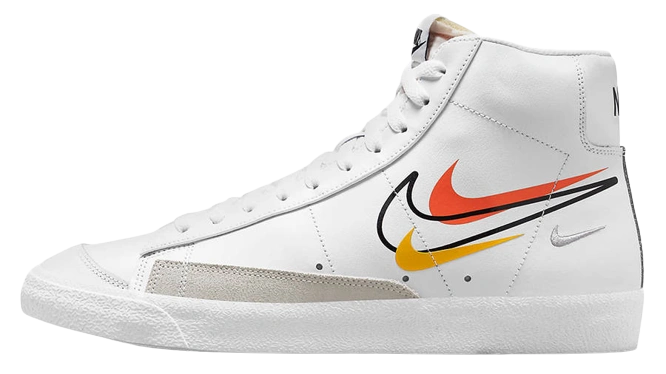 Photo du produit Nike Blazer Mid 77 Multi-Swoosh White