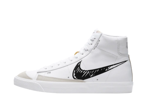 Photo du produit Nike Blazer Mid 77 Sketch White Black