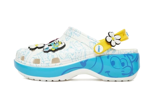 Crocs Classic Platform Clog The Smurfs (W) Produktfoto