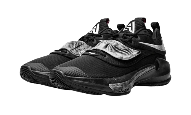 Nike Zoom Freak 3 Black Wolf Grey - Image 1