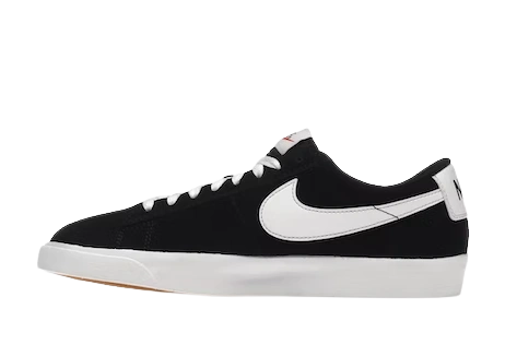Photo du produit Nike Blazer Low Premiuim Vintage Suede Black White