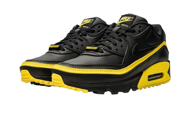 Nike Air Max 90 Undefeated Black Optic Yellow - Image 1
