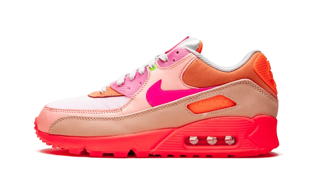 Photo du produit Nike Air Max 90 PRM Platinum Crimson/Bright Purple (W)