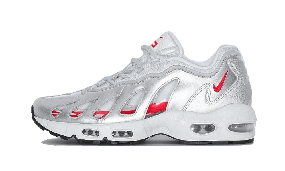 Nike Air Max 96 Supreme Silver Bullet productfoto