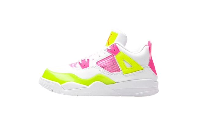 Photo du produit Jordan 4 Retro White Lemon Pink (PS)