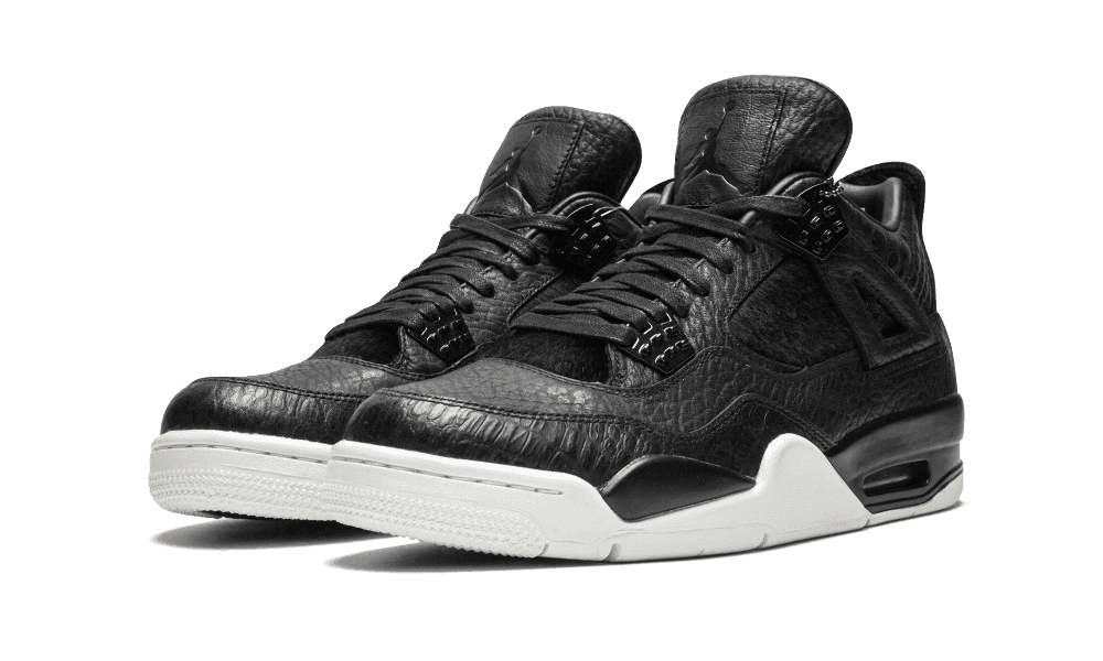 Jordan 4 Retro Pony Hair Black - Image 1