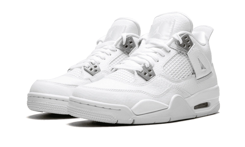 Jordan 4 Retro Pure Money (2017) (GS) - Image 1