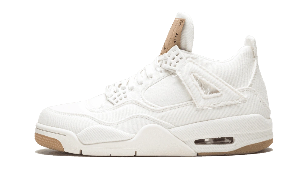 Jordan 4 Retro Levi's White (Blank Tag)