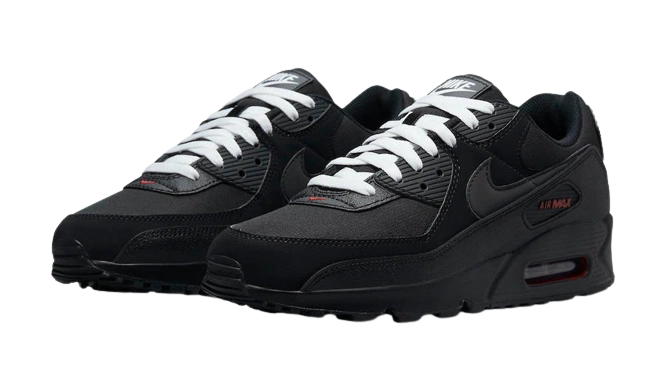 Nike Air Max 90 Black Sport Red - Image 1