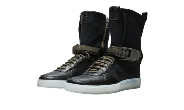 Nike Air Force 1 Downtown Acronym Black Olive - Image 1