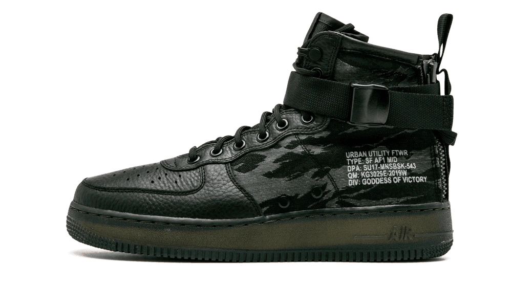 Foto del prodotto Nike SF Air Force 1 Mid Black Cargo Khaki