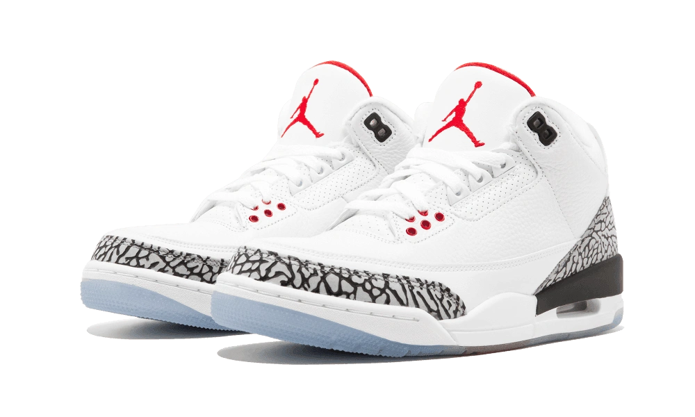 Jordan 3 Retro Free Throw Line White Cement - Image 1