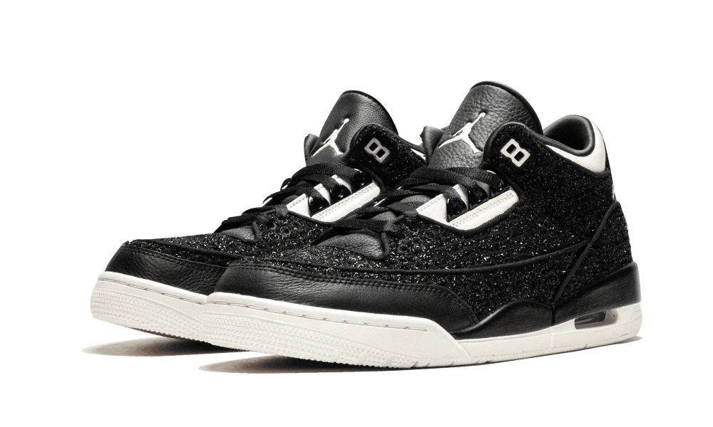 Jordan 3 Retro AWOK Vogue Black (W) - Image 1