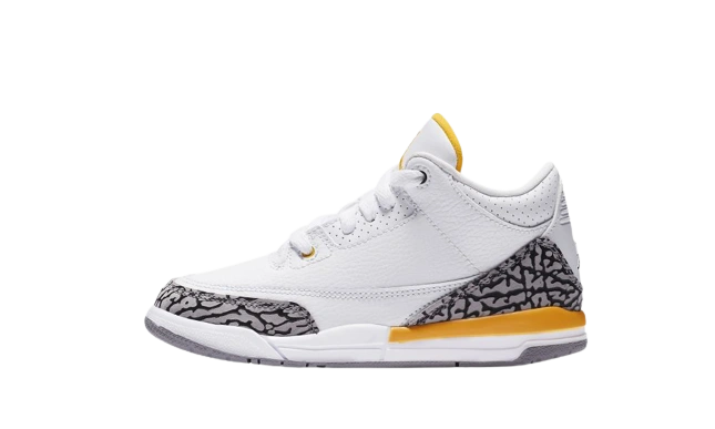 Photo du produit Jordan 3 Retro Laser Orange (PS)