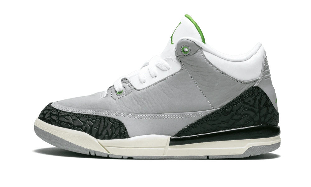 Photo du produit Jordan 3 Retro Chlorophyll (PS)